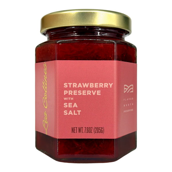 Strawberry Preserve with Sea Salt
